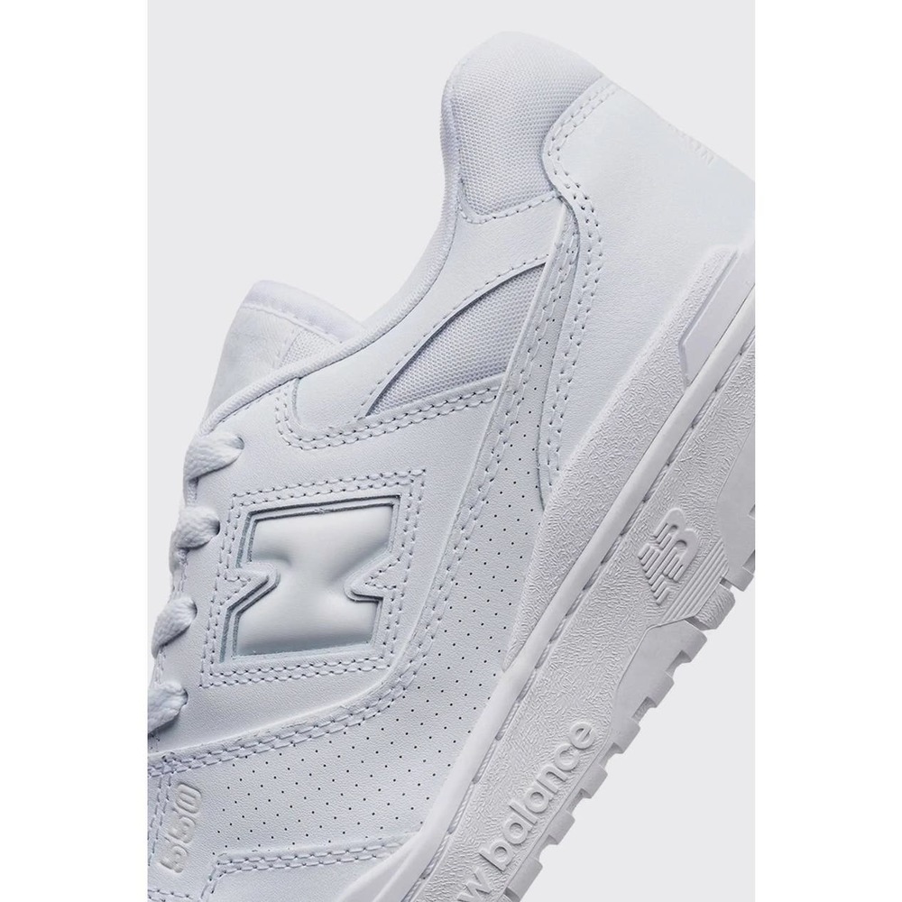 New Balance 550 Brand New All Triple White New Balance Sneaker - Picture 2 of 8